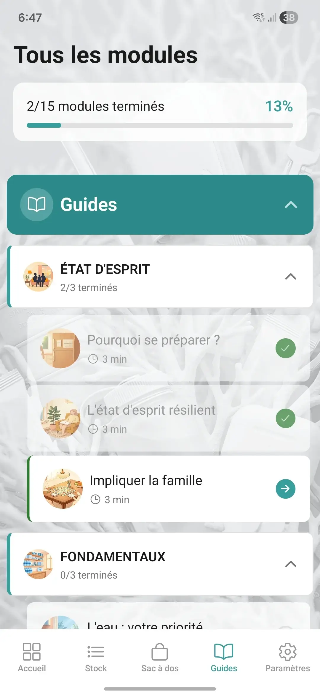 Module éducatif Resilyo
